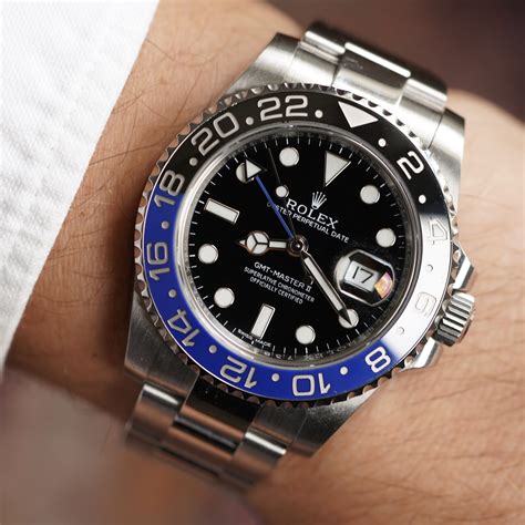 rolex batman gmt price|rolex batman price trend.